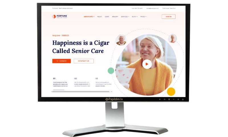 Разработка сайта для бизнеса и услуг