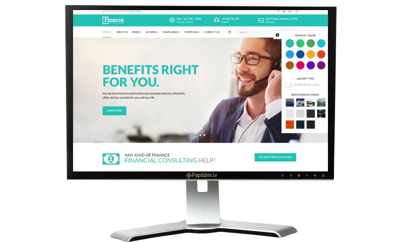 Разработка сайта для бизнеса и услуг