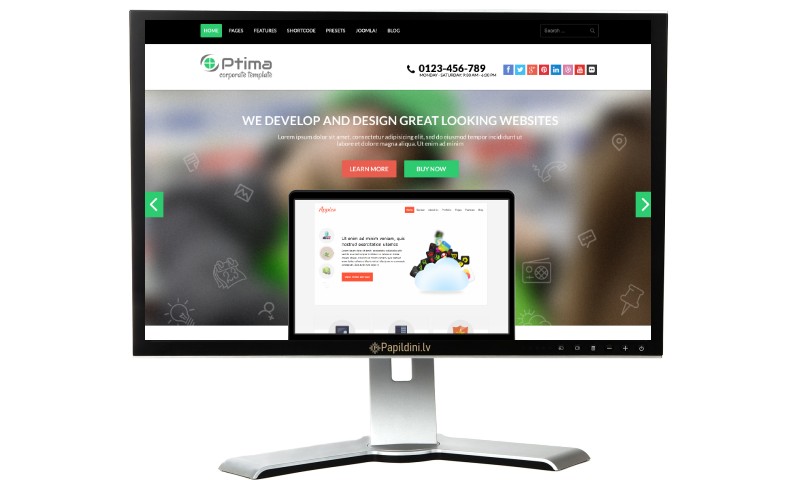 Разработка сайта для бизнеса и услуг
