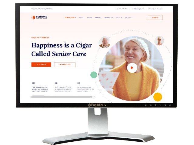 Разработка веб сайта для бизнеса, дизайн № 14