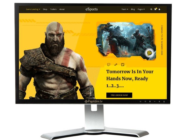 Interneta portāla mājas lapas izstrāde. Web dizains Nr. 19