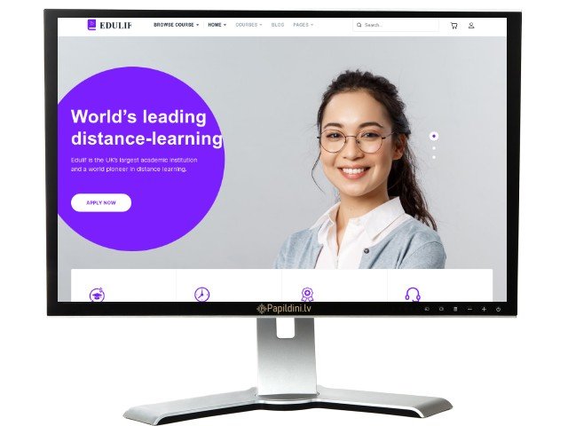 Interneta portāla mājas lapas izstrāde. Web dizains Nr. 20