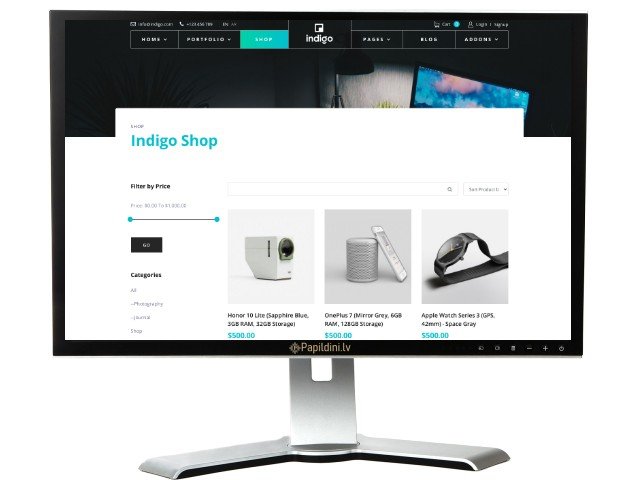 Interneta kataloga mājas lapas izstrāde. Web dizains Nr. 33