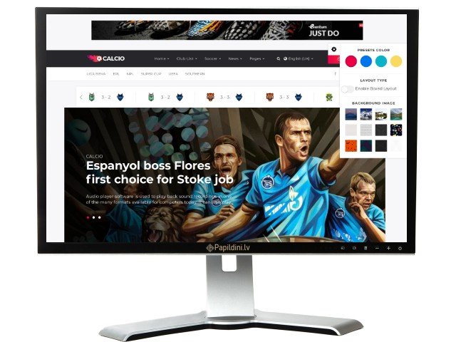 Interneta portāla mājas lapas izstrāde. Web dizains Nr. 51