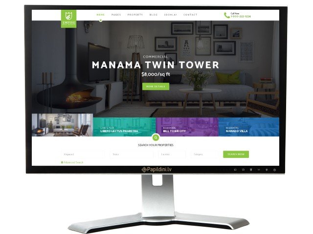 Interneta portāla mājas lapas izstrāde. Web dizains Nr. 67