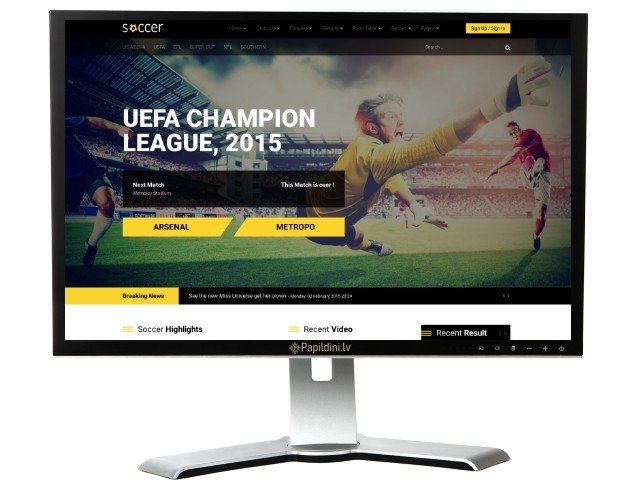 Interneta portāla mājas lapas izstrāde. Web dizains Nr. 80