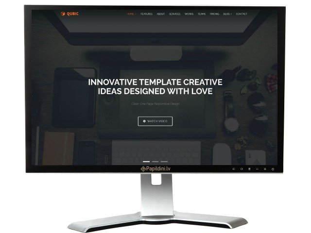 Landing Page mājas lapas izstrāde, dizains Nr. 81