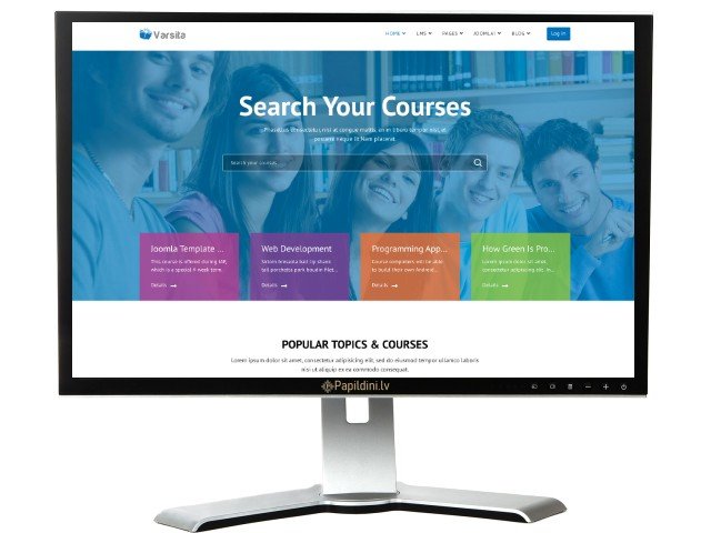 Interneta portāla mājas lapas izstrāde. Web dizains Nr. 83
